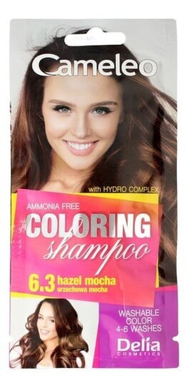 Шампунь-краситель Cameleo 6.3 Орех Мокко 40мл Delia Cosmetics
Шампунь-краситель Cameleo 6.3 Орех Мокко 40мл Delia Cosmetics