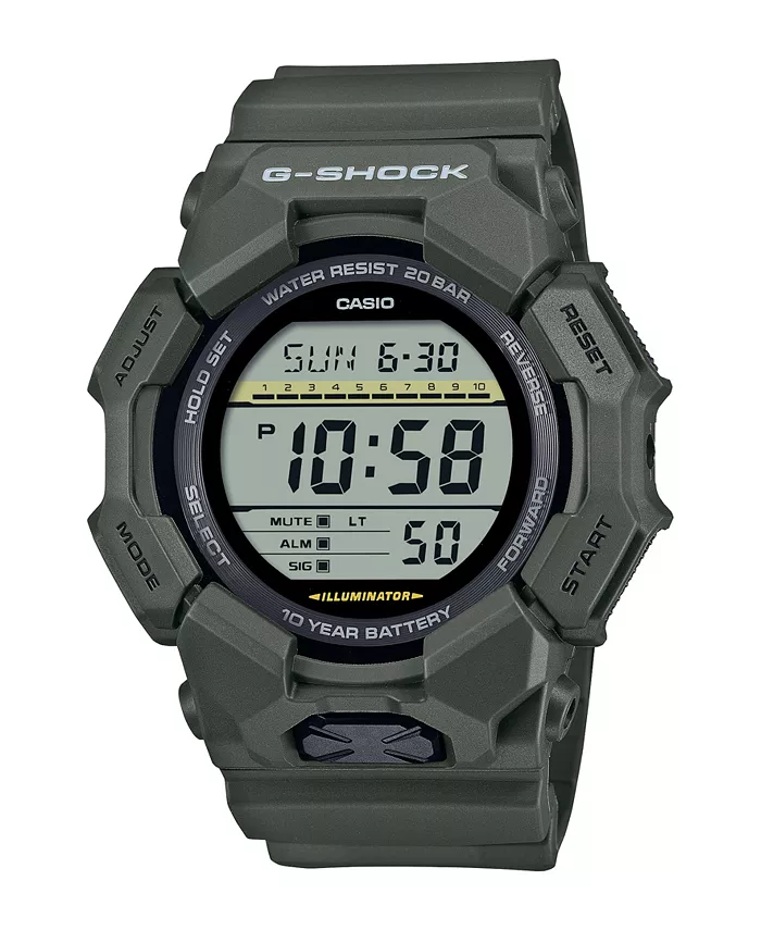 Мужские черные часы с корпусом из смолы, 54.9 мм, GD010-3 G-Shock, Черный, Мужские черные часы с корпусом из смолы, 54.9 мм, GD010-3 G-Shock
Мужские черные часы с корпусом из смолы, 54.9 мм, GD010-3 G-Shock, Черный, Мужские черные часы с корпусом из смолы, 54.9 мм, GD010-3 G-Shock