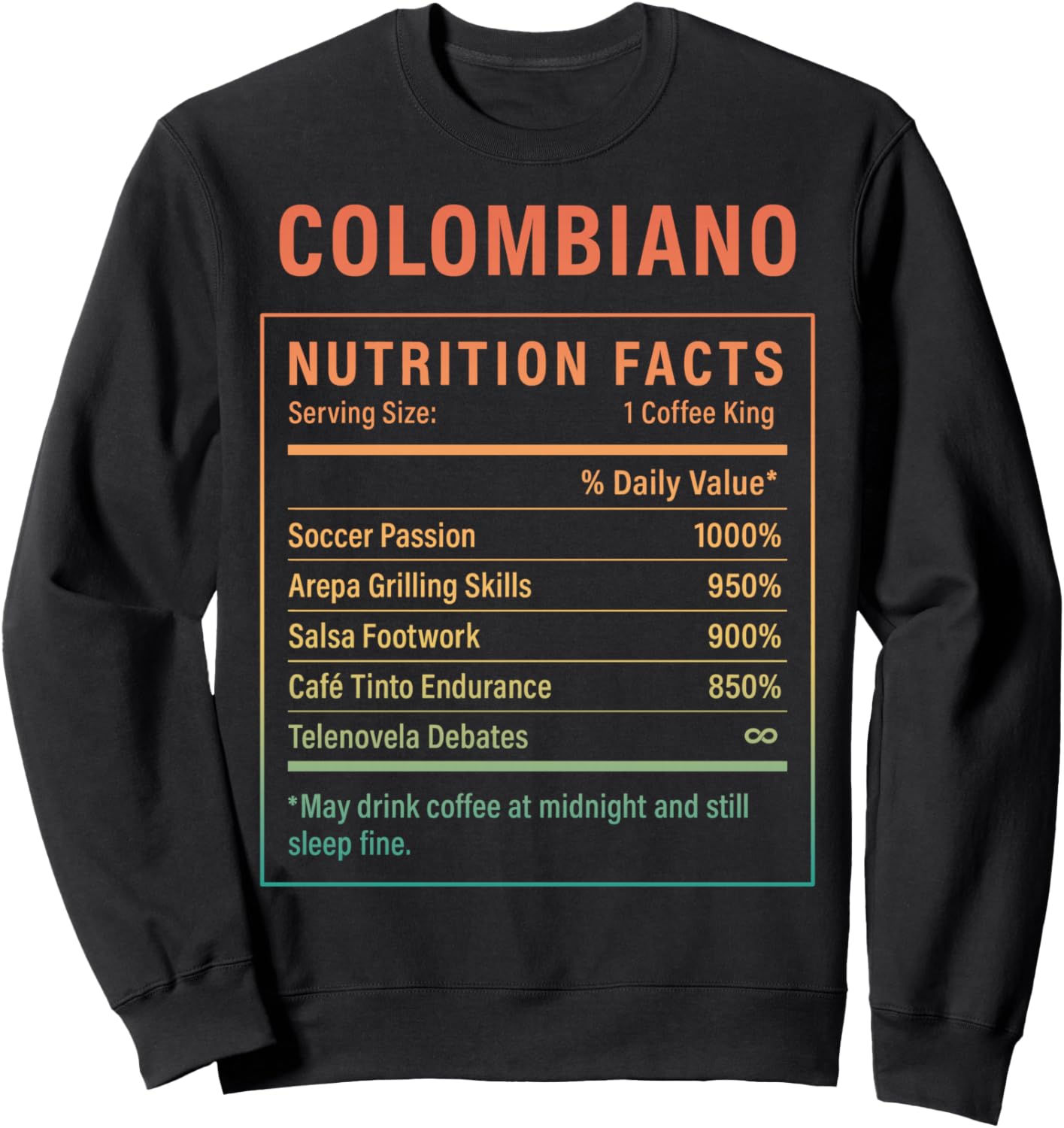 Забавная мужская толстовка Columbia с колумбийскими корнями Colombian Culture Tees & Gifts, черный
Забавная мужская толстовка Columbia с колумбийскими корнями Colombian Culture Tees & Gifts, черный