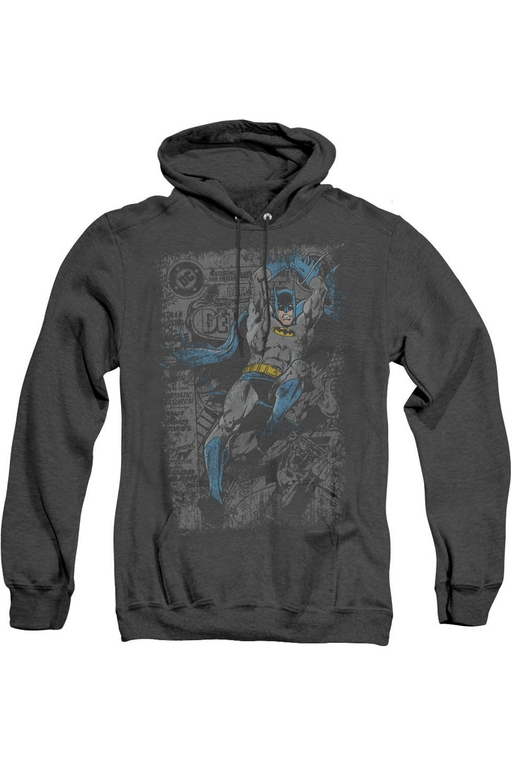 Batman Detective #487 Distress Adult Heather Hoodie / Толстовка с капюшоном Gildan, черный
Batman Detective #487 Distress Adult Heather Hoodie / Толстовка с капюшоном Gildan, черный