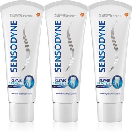 Зубная паста Repair Protect - Уход за полостью рта Sensodyne 
Зубная паста Repair Protect - Уход за полостью рта Sensodyne