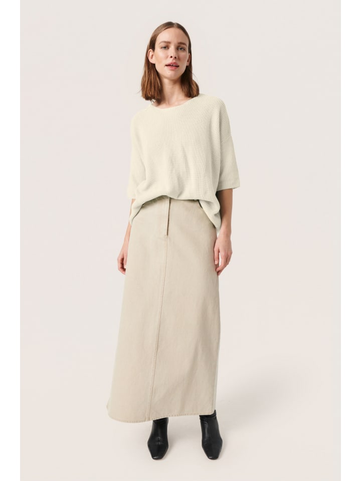 Вязаный свитер SLTuesday свободного кроя в цвете Whisper White Soaked in Luxury
Вязаный свитер SLTuesday свободного кроя в цвете Whisper White Soaked in Luxury