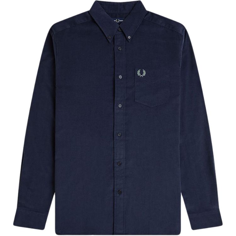 Рубашка с вышитым логотипом FRED PERRY, синий
Рубашка с вышитым логотипом FRED PERRY, синий