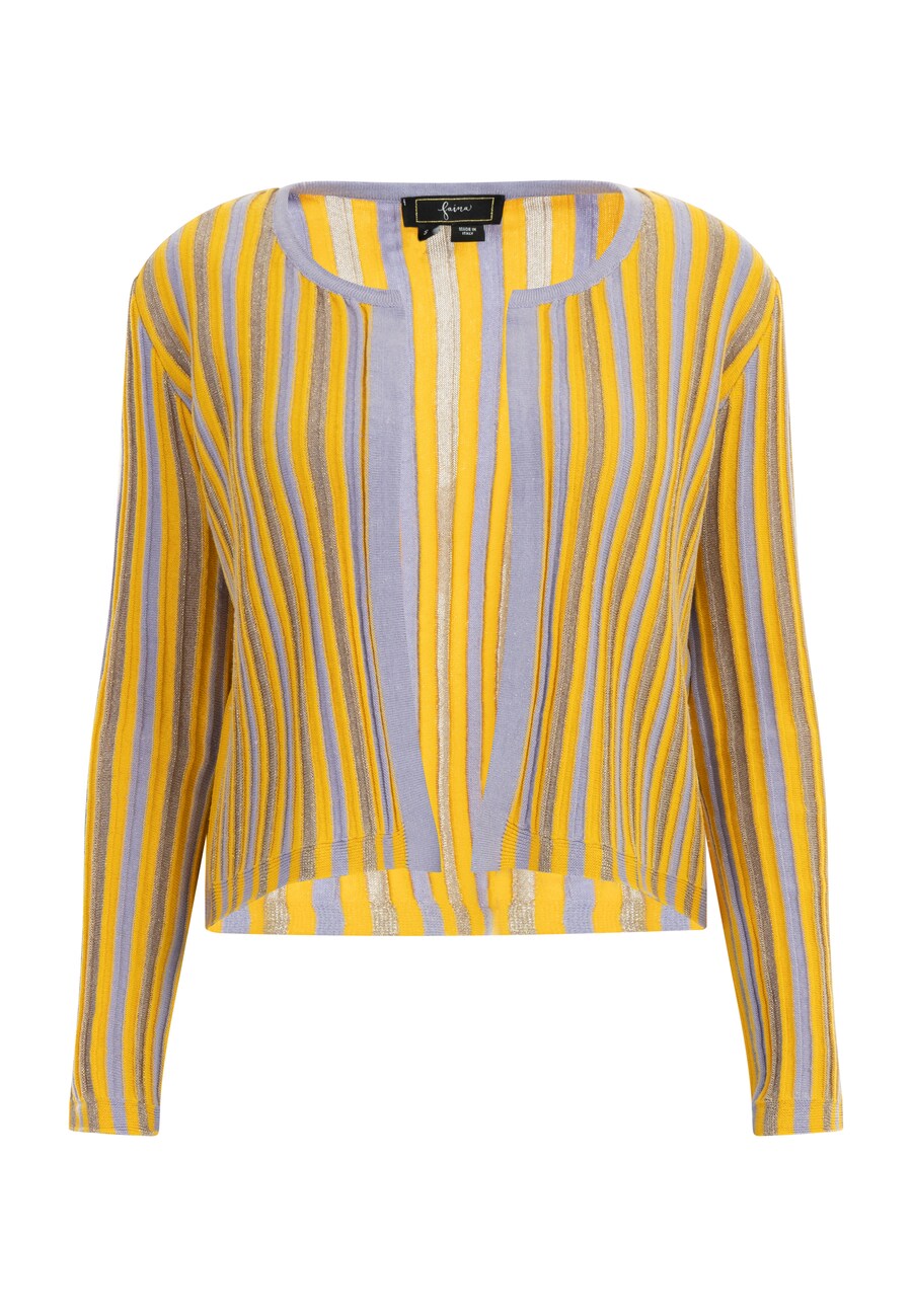 Вязаный кардиган faina, желтый
Вязаный кардиган faina, желтый