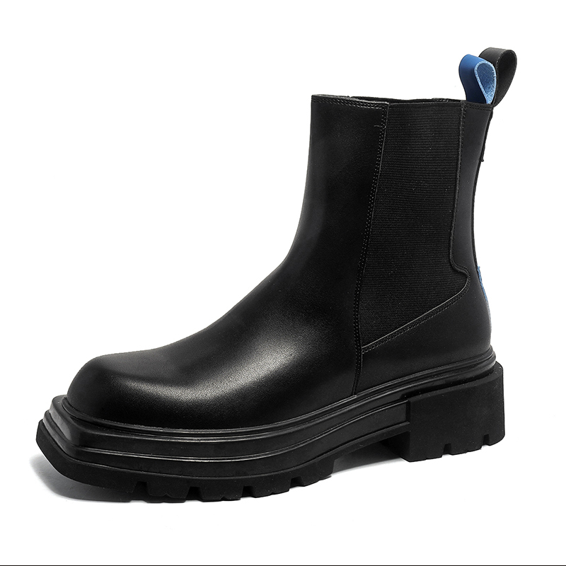 FAPAI Короткие мужские ботинки челси, черные
FAPAI Короткие мужские ботинки челси, черные