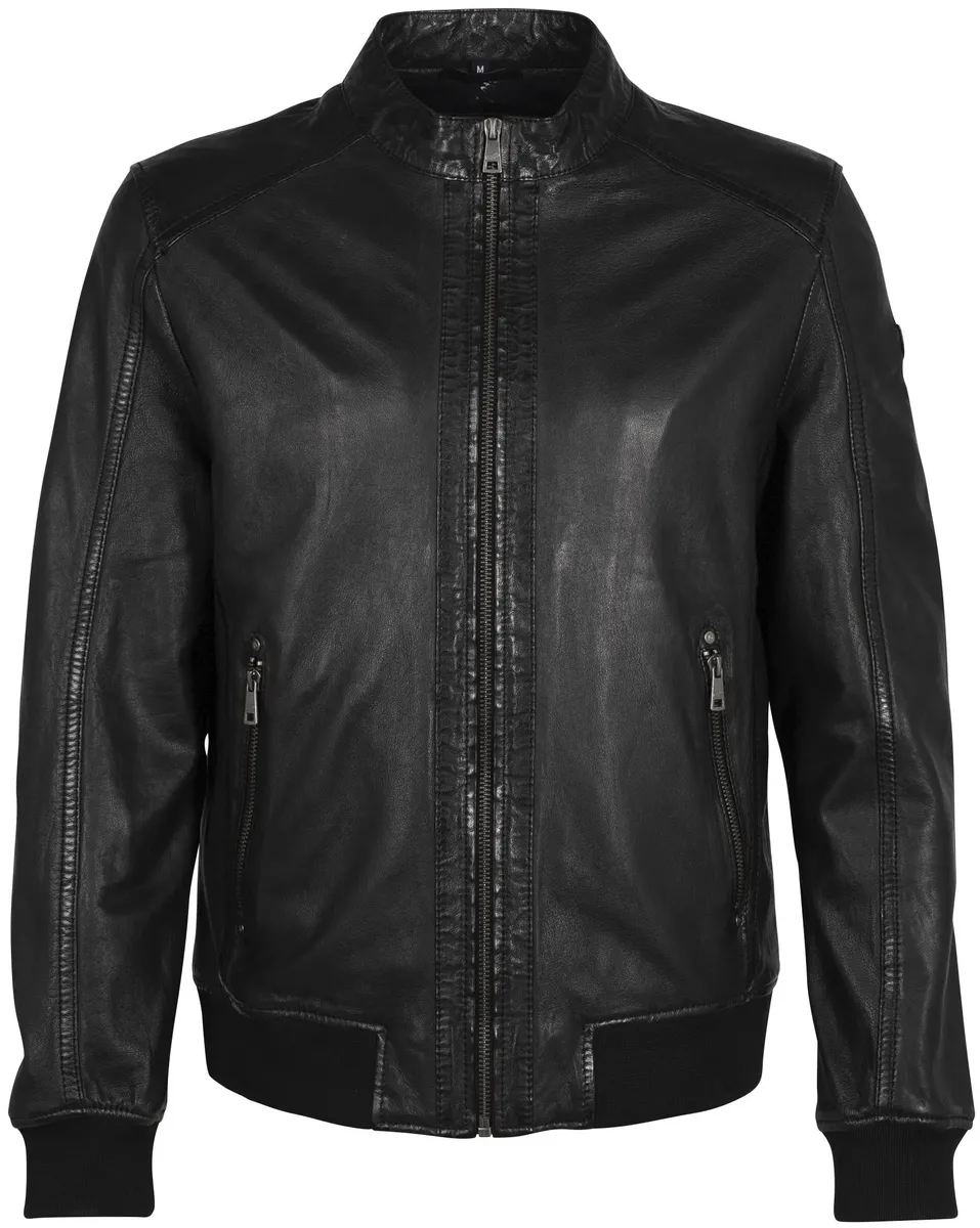 Цыганская кожаная куртка "ММГоран", с воротником стойкой, застежкой-молнией, трикотажными манжетами Gipsy, черный
Цыганская кожаная куртка "ММГоран", с воротником стойкой, застежкой-молнией, трикотажными манжетами Gipsy, черный