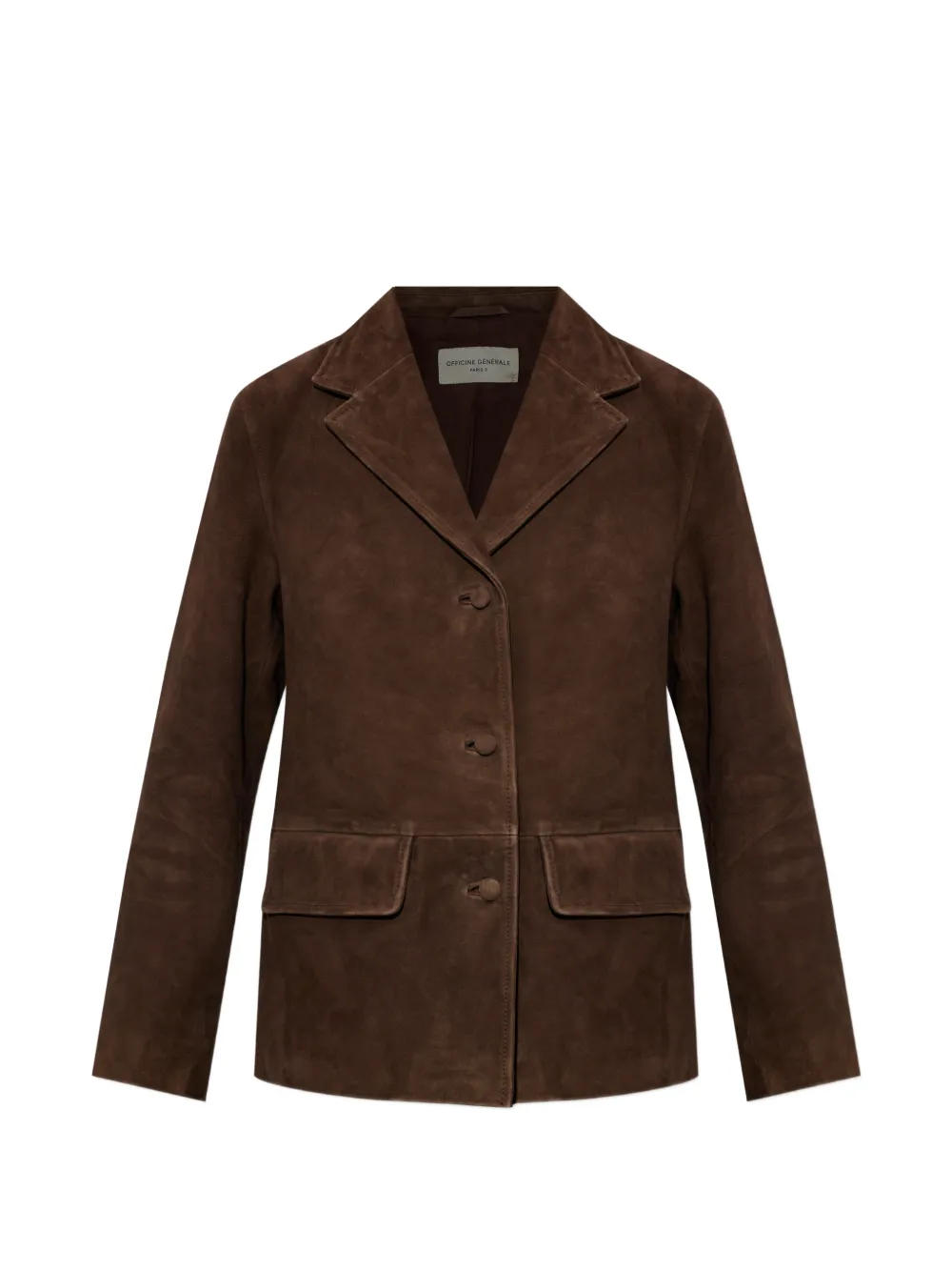 Жакет Kataline с накладными карманами Officine Generale, коричневый
Жакет Kataline с накладными карманами Officine Generale, коричневый