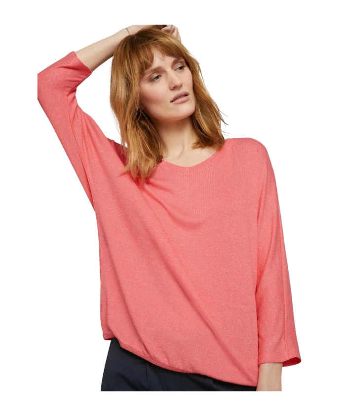 Джемпер с V-образным вырезом Tom Tailor, розовый
Джемпер с V-образным вырезом Tom Tailor, розовый