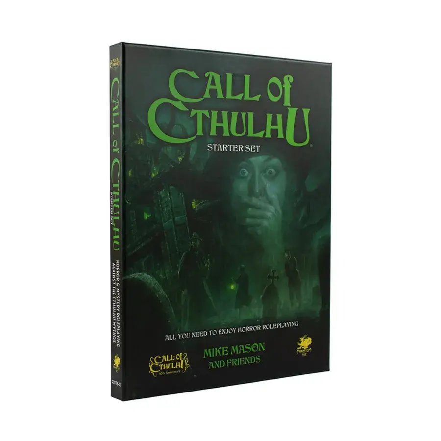 Бокс-сет Call of Cthulhu Starter Set (40th Anniversary), Call of Cthulhu (7th Edition)
Бокс-сет Call of Cthulhu Starter Set (40th Anniversary), Call of Cthulhu (7th Edition)