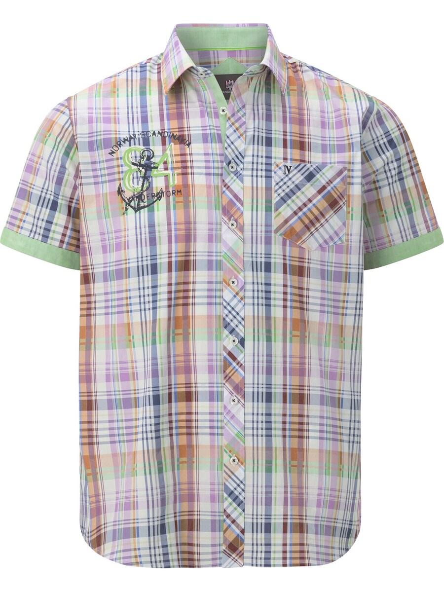 Рубашка на пуговицах Jan Vanderstorm Olian, разноцветный
Рубашка на пуговицах Jan Vanderstorm Olian, разноцветный