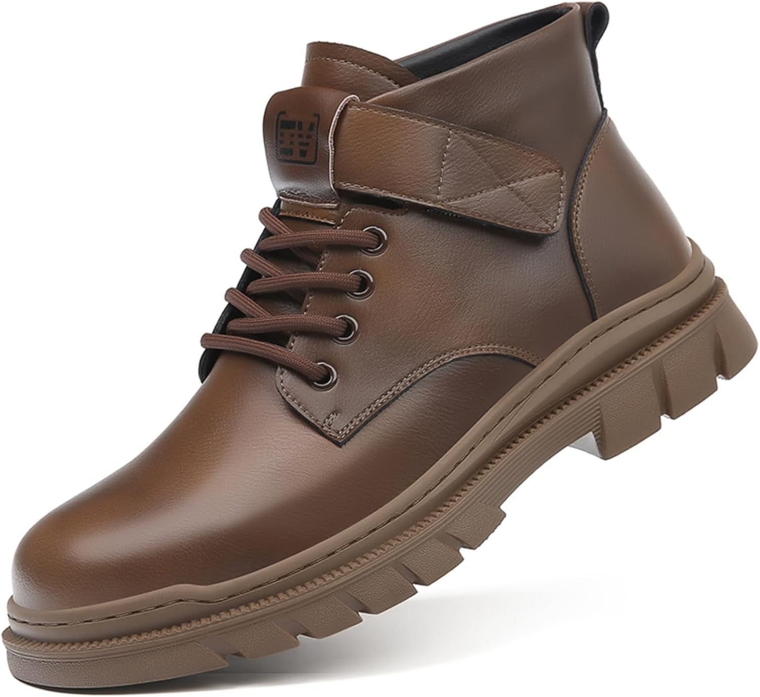 Мужские натуральные кожаные повседневные ботинки Chukka Ankle, массивные платформенные комфортные шнуровки, ботинки с круглым носком, легкая нескользящая подошва для ходьбы, работы на свежем воздухе, походов, повседневной ношения Yrzhgdl, коричн...
Мужские натуральные кожаные повседневные ботинки Chukka Ankle, массивные платформенные комфортные шнуровки, ботинки с круглым носком, легкая нескользящая подошва для ходьбы, работы на свежем воздухе, походов, повседневной ношения Yrzhgdl, коричн...