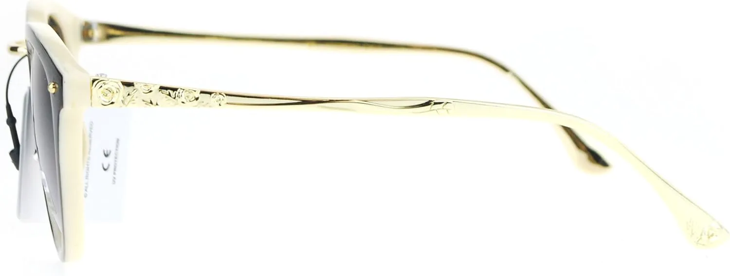 Женские модные солнцезащитные очки PASTL с металлическим мостиком и заушниками в форме розы, защита от ультрафиолета UV400, цвет черный/слоновая кость, Black Ivory
Женские модные солнцезащитные очки PASTL с металлическим мостиком и заушниками в форме розы, защита от ультрафиолета UV400, цвет черный/слоновая кость, Black Ivory