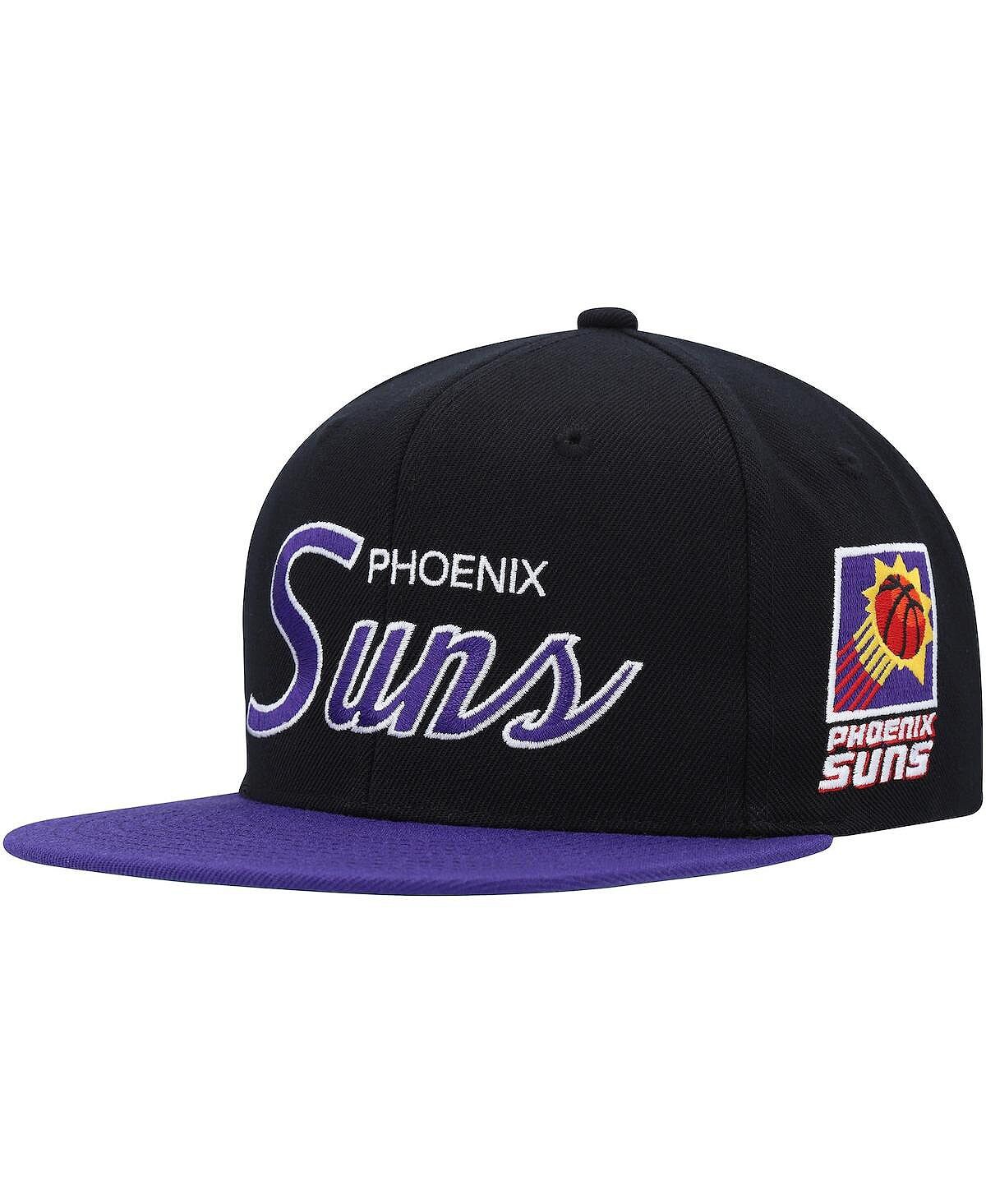 Мужская кепка Snapback Black Phoenix Suns Hardwood Classics MVP Team Script 2.0 Mitchell & Ness
Мужская кепка Snapback Black Phoenix Suns Hardwood Classics MVP Team Script 2.0 Mitchell & Ness