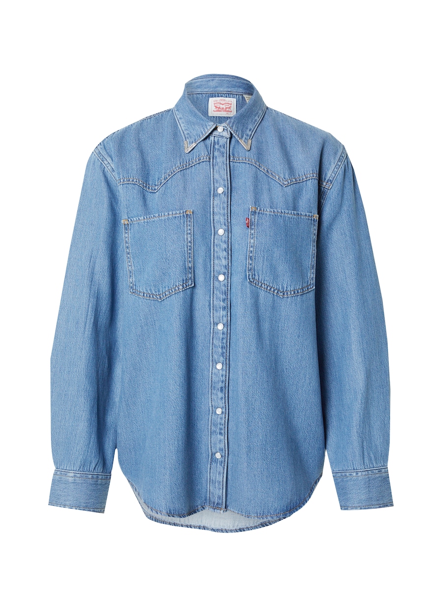 Блуза LEVI'S Teodora Western Shirt, Blue Denim
Блуза LEVI'S Teodora Western Shirt, Blue Denim