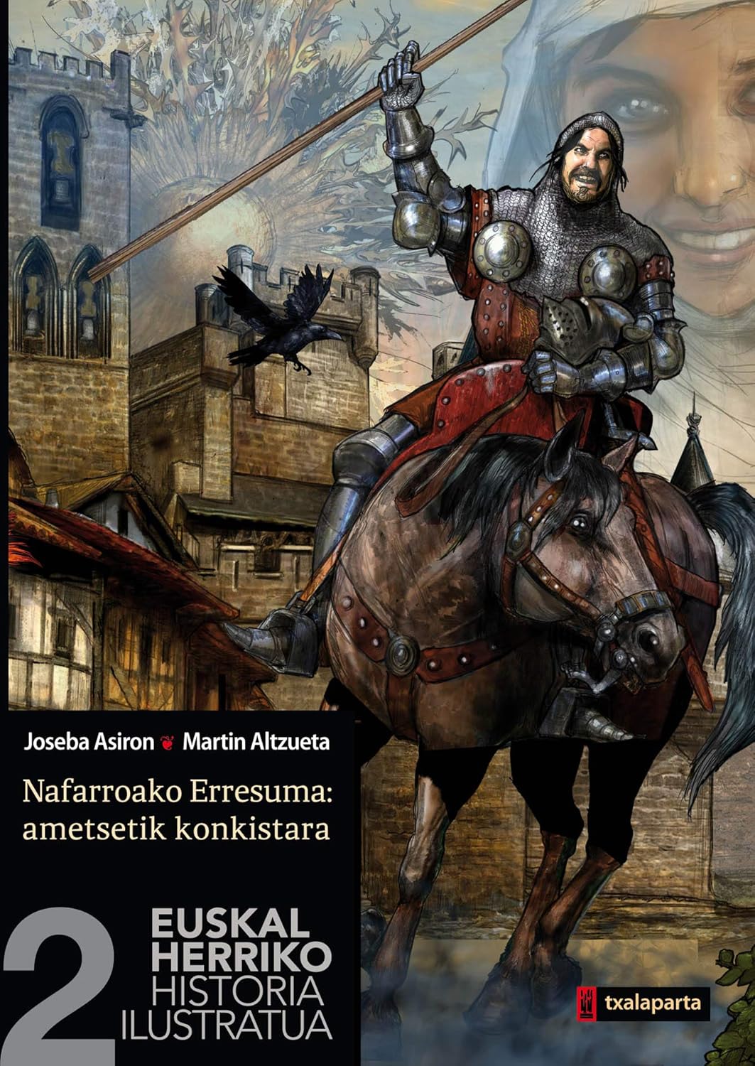 Euskal Herriko historia ilustratua II: Nafarroako Erresuma: Ametsetik konkistara (Txalaparta, S.L.)
Euskal Herriko historia ilustratua II: Nafarroako Erresuma: Ametsetik konkistara (Txalaparta, S.L.)