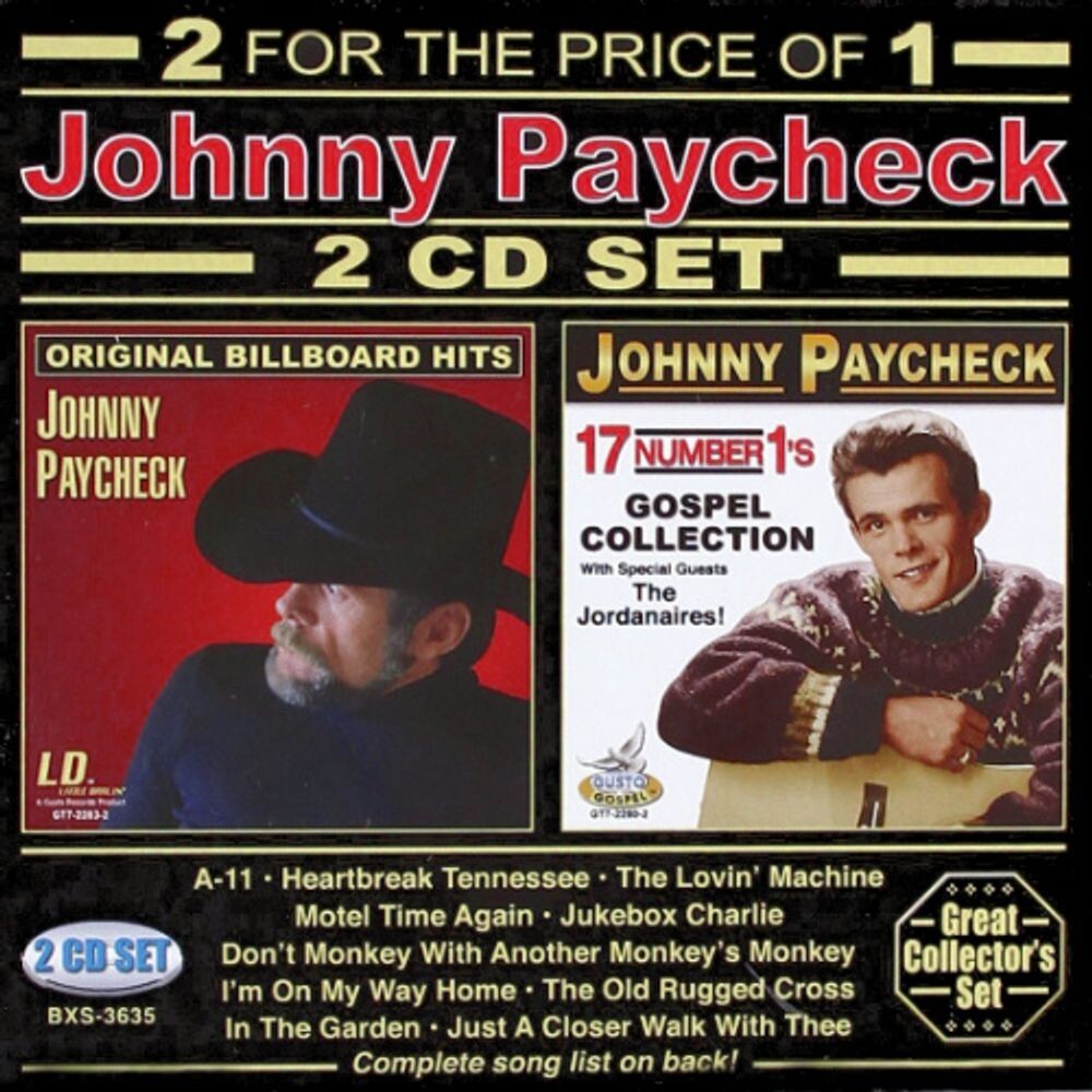 Диск CD 2 For The Price Of 1: 2 CD Set - Johnny Paycheck
Диск CD 2 For The Price Of 1: 2 CD Set - Johnny Paycheck
