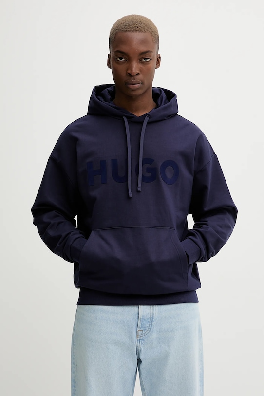 Хлопковая толстовка Hugo, темно-синий
Хлопковая толстовка Hugo, темно-синий