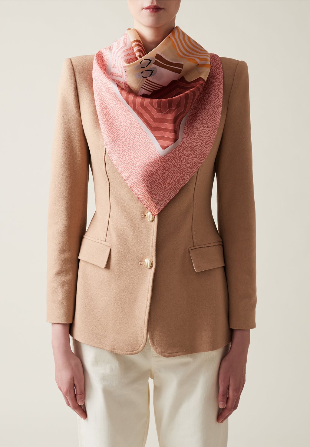 Шарф Borbonese, светло-розовый
Шарф Borbonese, светло-розовый