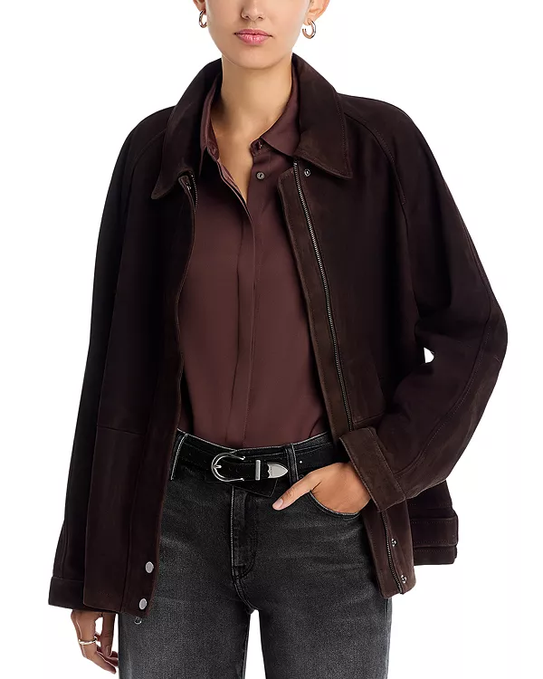 Бронзовая замшевая куртка Kobi Halperin, коричневый
Бронзовая замшевая куртка Kobi Halperin, коричневый