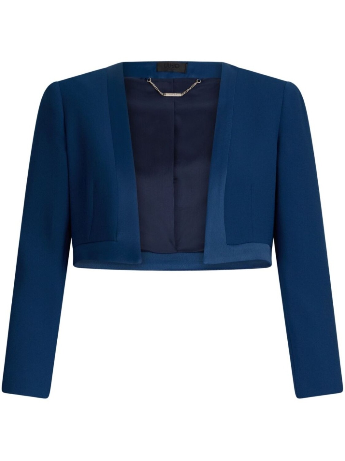 LIU JO Укороченный элегантный синий жакет
LIU JO Укороченный элегантный синий жакет