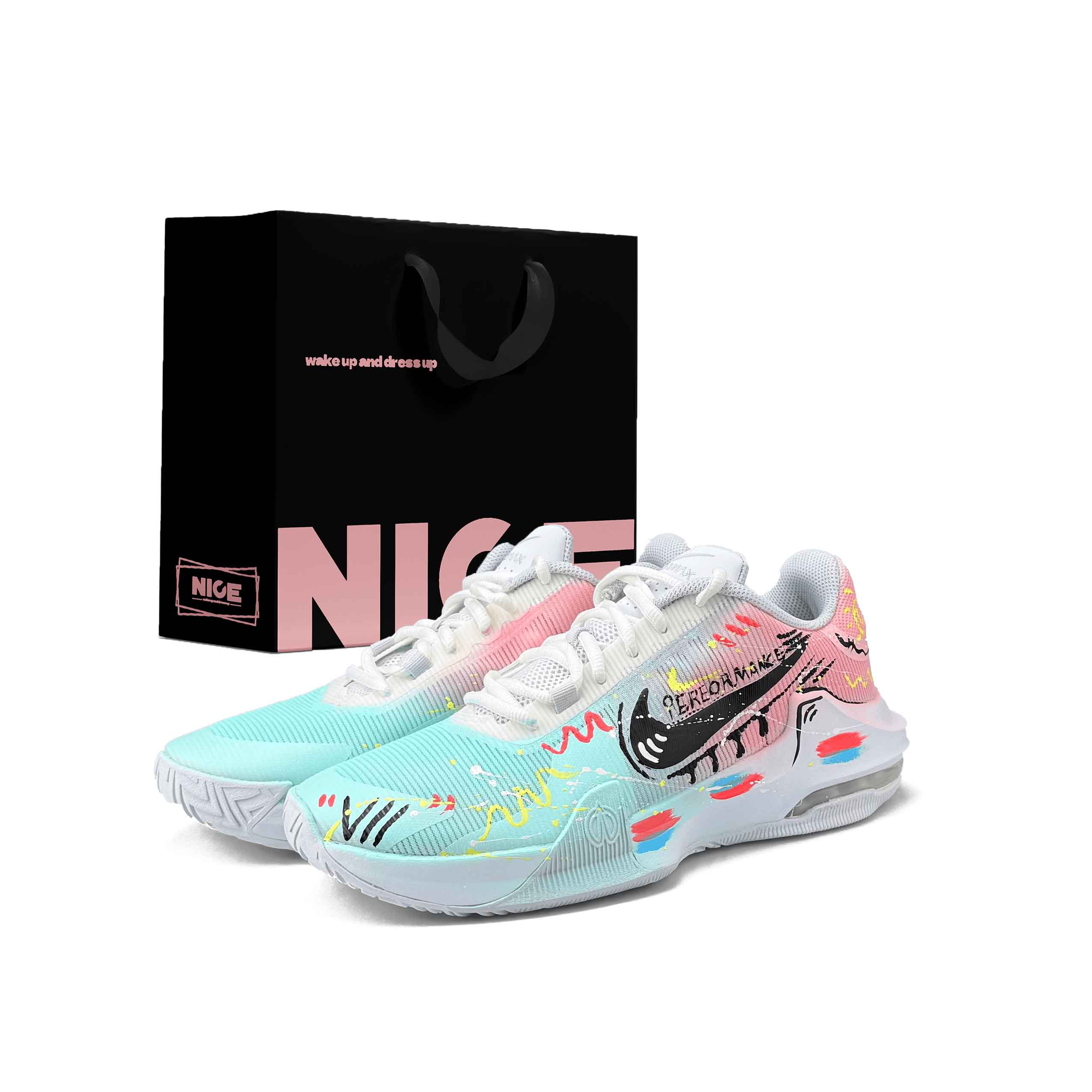 Nike Баскетбольные кроссовки Air Max Impact 4 с низким верхом, устойчивые к истиранию, мужские, сине-розовые
Nike Баскетбольные кроссовки Air Max Impact 4 с низким верхом, устойчивые к истиранию, мужские, сине-розовые