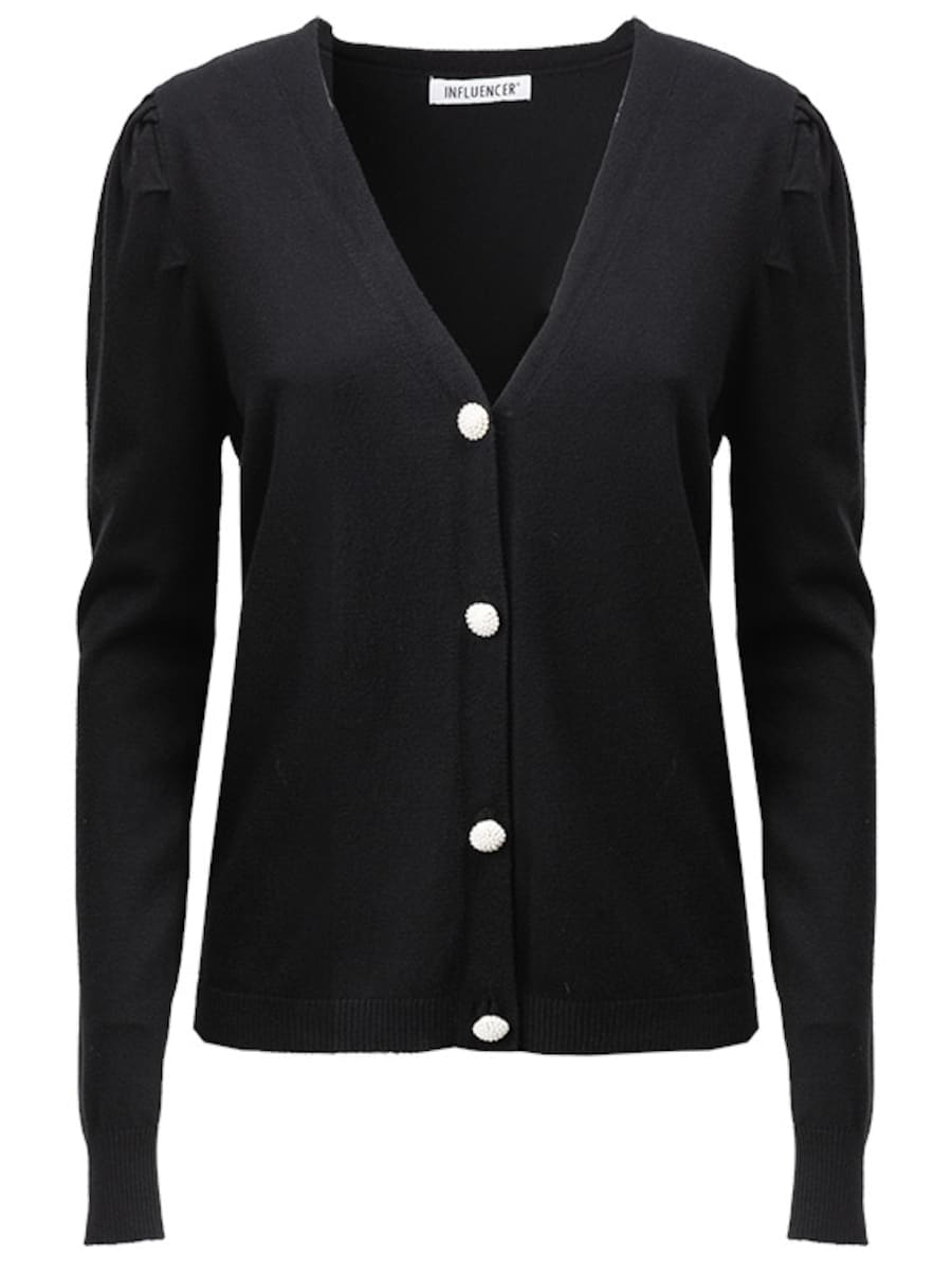 Вязаный кардиган Influencer, черный
Вязаный кардиган Influencer, черный