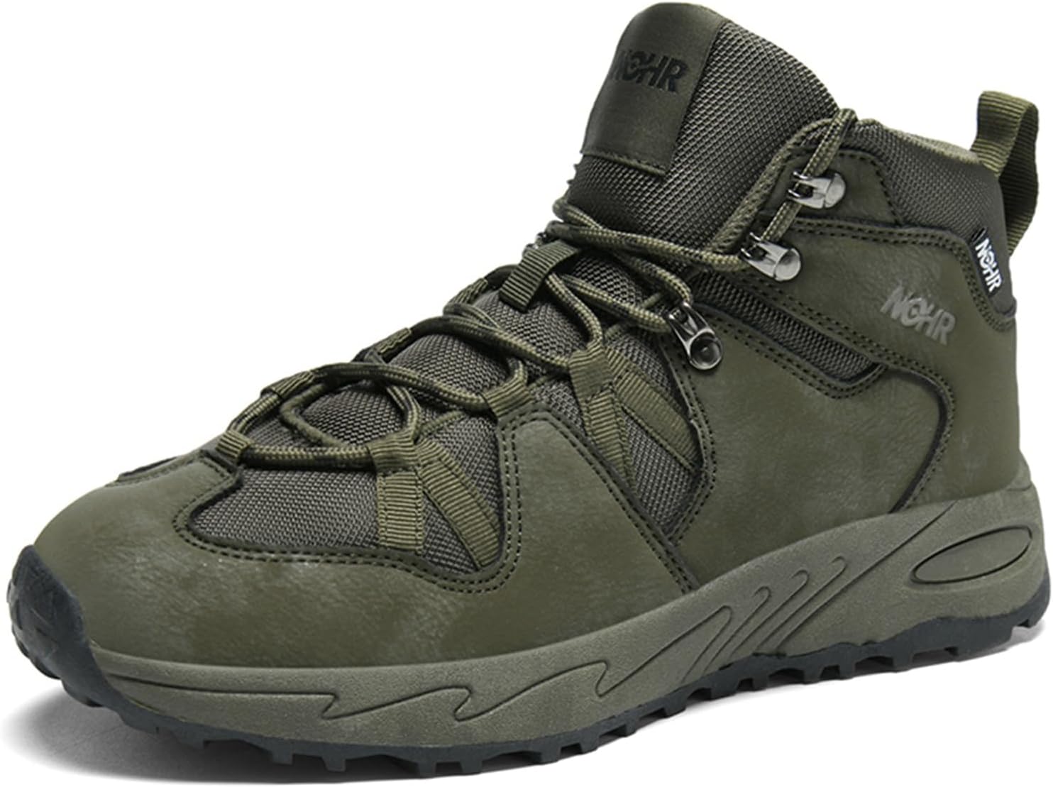 Мужские походные ботинки LEDINEY, водонепроницаемая обувь для туризма и треккинга, зеленый
Мужские походные ботинки LEDINEY, водонепроницаемая обувь для туризма и треккинга, зеленый