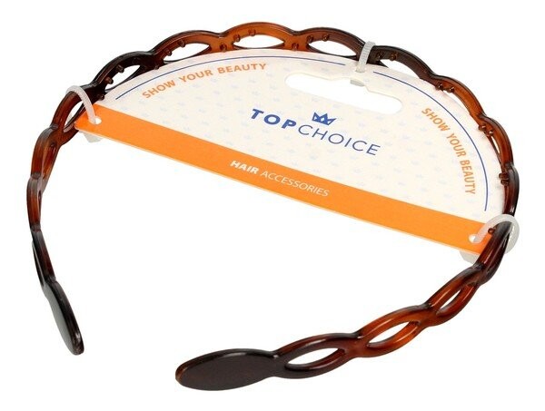Ободок для волос Top Choice Янтарный (27758) 
Ободок для волос Top Choice Янтарный (27758)