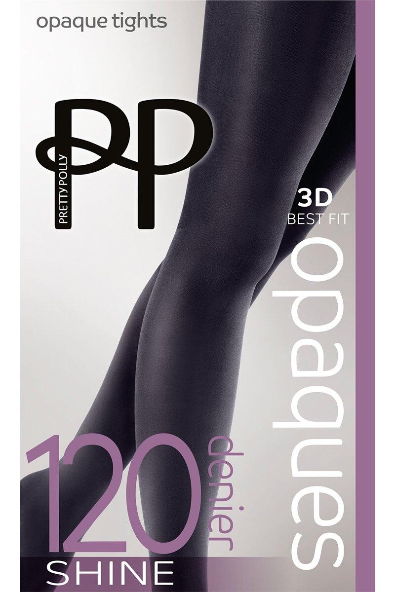 Непрозрачные колготки премиум-класса с 3D-блеском 120 ден - черные Pretty Polly, черный
Непрозрачные колготки премиум-класса с 3D-блеском 120 ден - черные Pretty Polly, черный