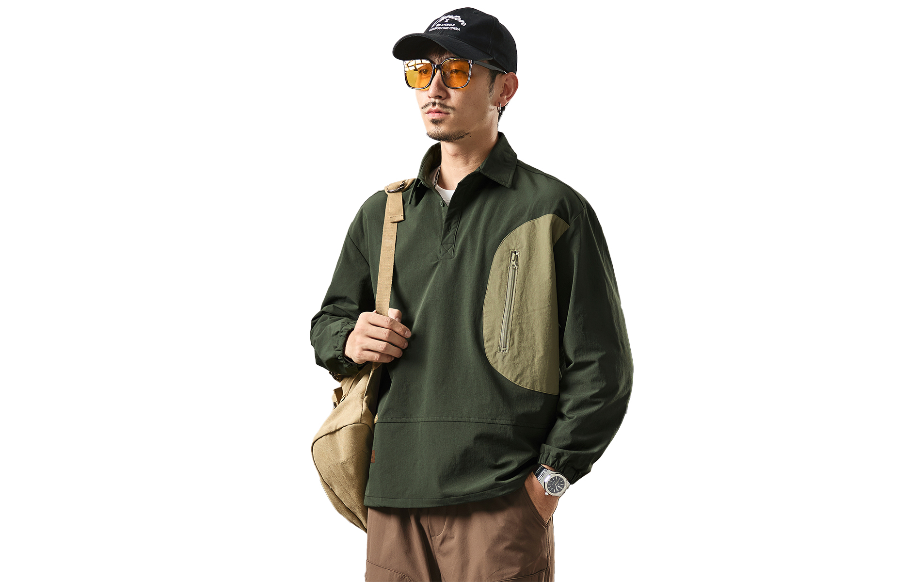 Мужская рубашка Jeep, зеленый
Мужская рубашка Jeep, зеленый