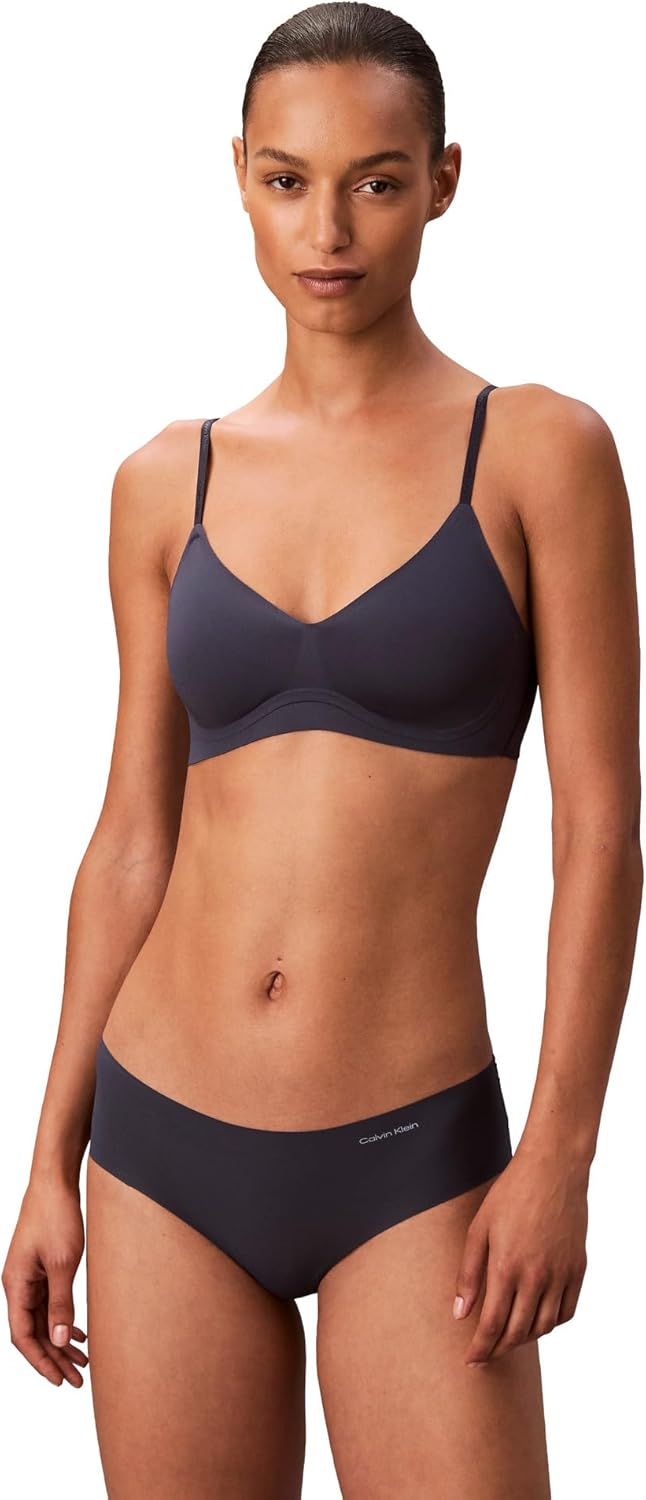 Calvin Klein Womens Invisibles Gel Wire Lightly Lined Bralette, Speakeasy
Calvin Klein Womens Invisibles Gel Wire Lightly Lined Bralette, Speakeasy