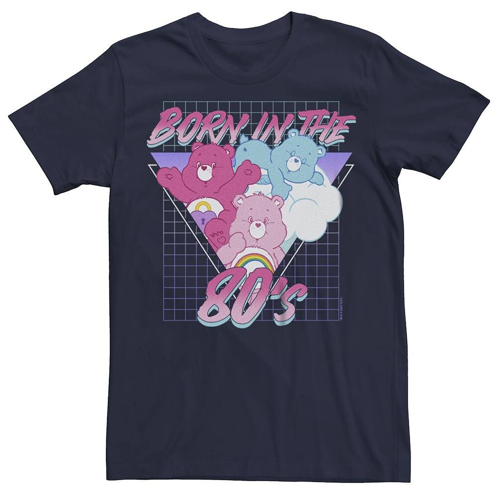 Мужская футболка Care Bears Secret Time Cheer с рисунком «Рождённые в 80-х» Licensed Character, темно-синий
Мужская футболка Care Bears Secret Time Cheer с рисунком «Рождённые в 80-х» Licensed Character, темно-синий