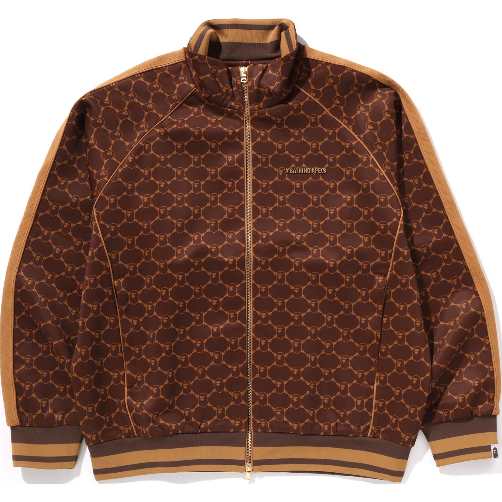 A BATHING APE Свитшот с молнией и монограммой, Brown
A BATHING APE Свитшот с молнией и монограммой, Brown