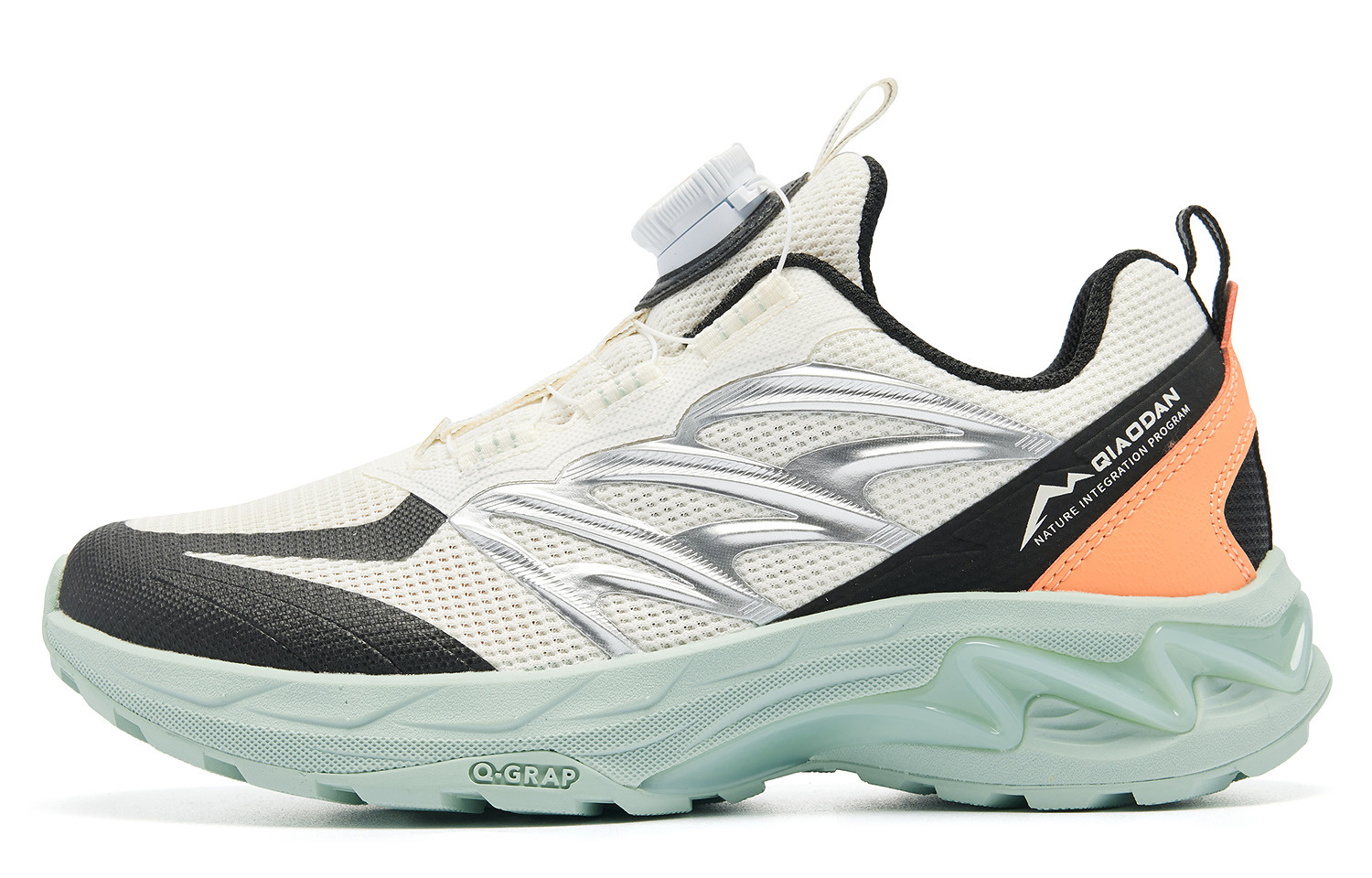 Кроссовки для бега Big Dipper 3.0 с противоскользящей подошвой и износостойкими подошвами для детей QIAODAN, белый/зеленый
Кроссовки для бега Big Dipper 3.0 с противоскользящей подошвой и износостойкими подошвами для детей QIAODAN, белый/зеленый