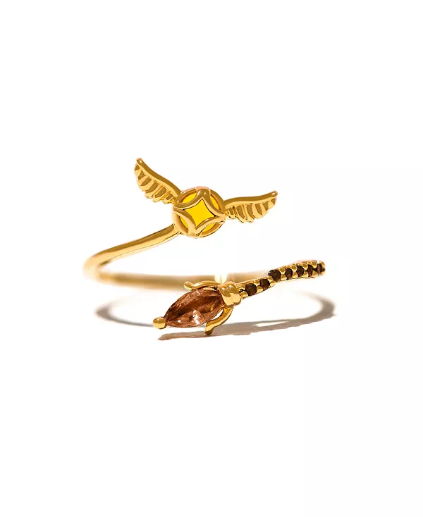 Позолоченные регулируемые хрустальные кольца с золотым снитчем в стиле Гарри Поттера Girls Crew, gold
Позолоченные регулируемые хрустальные кольца с золотым снитчем в стиле Гарри Поттера Girls Crew, gold