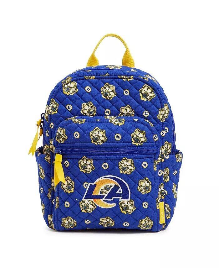 Маленький рюкзак Los Angeles Rams для мужчин и женщин Vera Bradley
Маленький рюкзак Los Angeles Rams для мужчин и женщин Vera Bradley