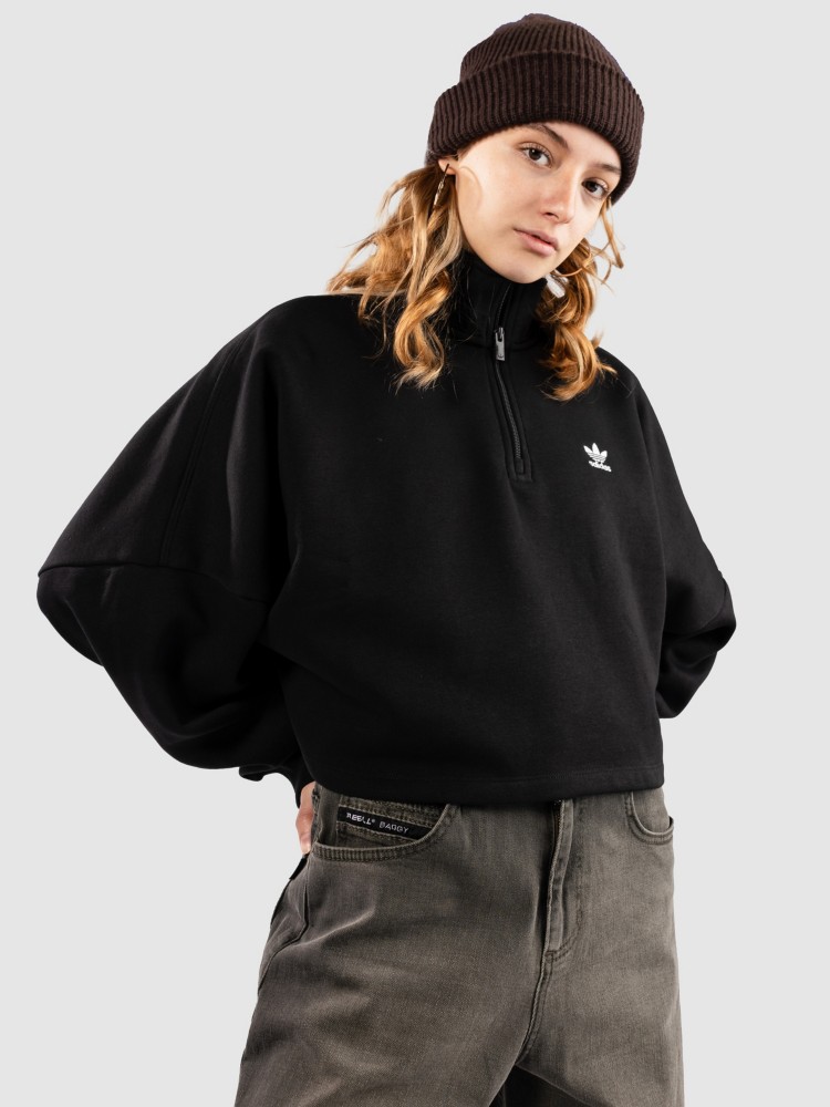 Флисовый пуловер adidas Originals Ess Half Half-Zip Fleece Pullover, black
Флисовый пуловер adidas Originals Ess Half Half-Zip Fleece Pullover, black