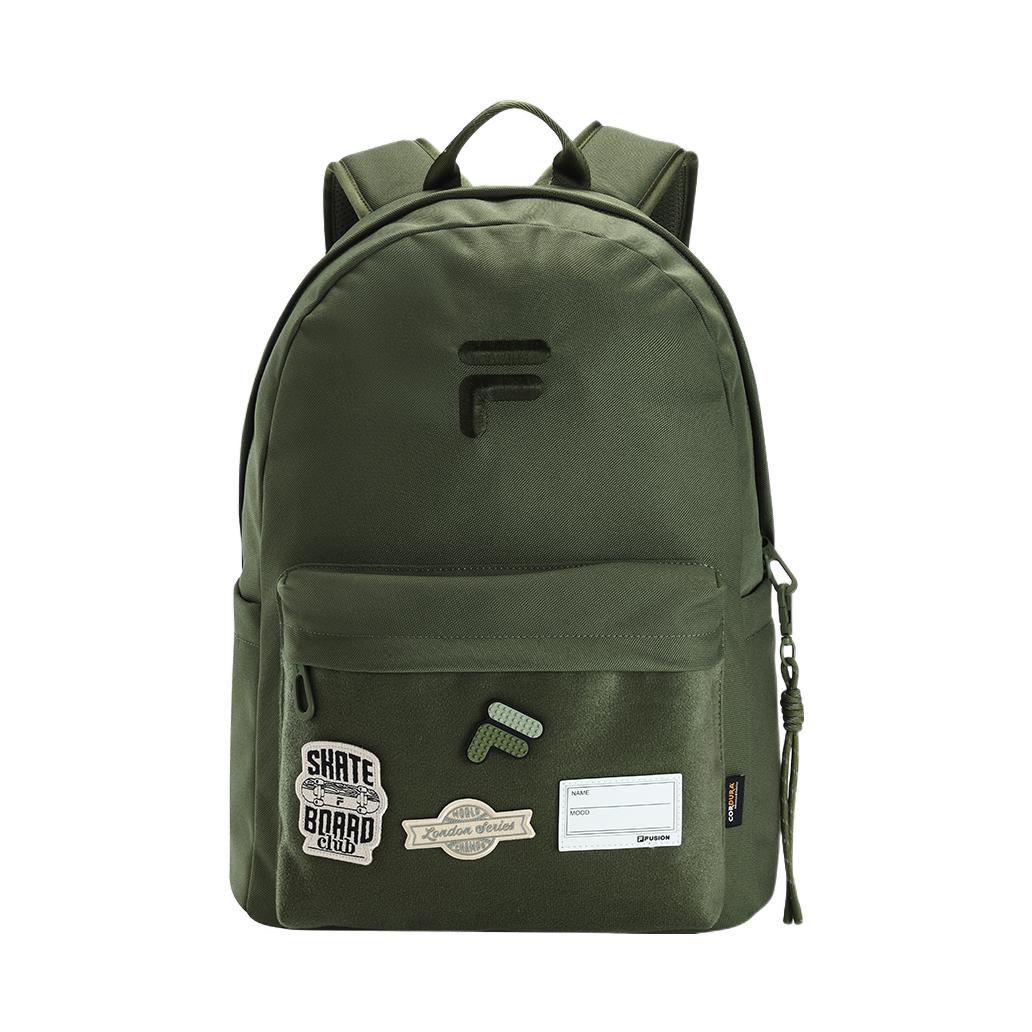 Фабричный рюкзак унисекс армейский зеленый FILA FUSION
Фабричный рюкзак унисекс армейский зеленый FILA FUSION