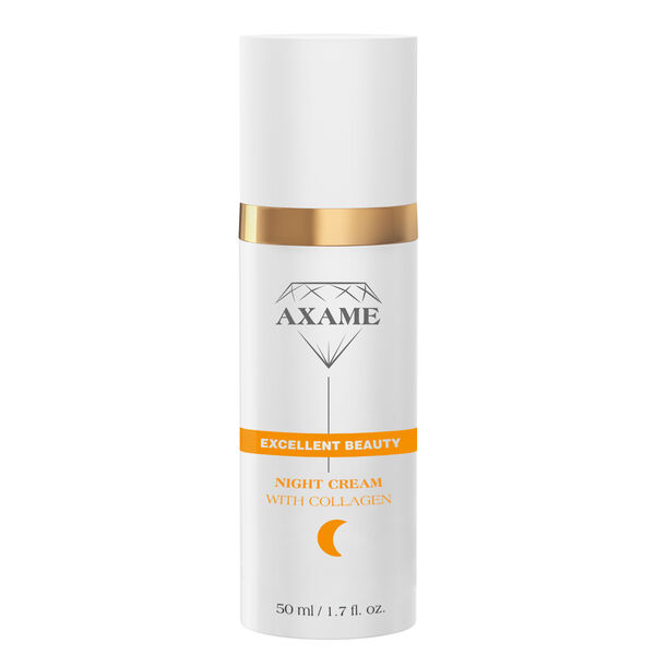 Ночной крем для лица с коллагеном, 50 мл Axame
Ночной крем для лица с коллагеном, 50 мл Axame