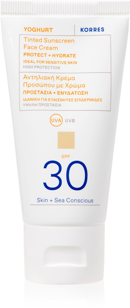 Солнцезащитный крем с оттенком йогурта Korres, spf 30 50 мл
Солнцезащитный крем с оттенком йогурта Korres, spf 30 50 мл