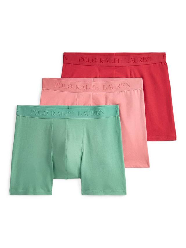 Боксеры с логотипом из стрейч-хлопка Ralph Lauren, Pack of 3, Pink Mid
Боксеры с логотипом из стрейч-хлопка Ralph Lauren, Pack of 3, Pink Mid