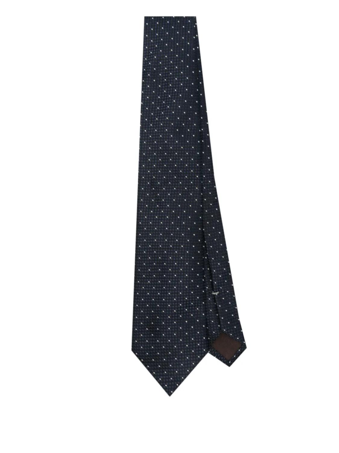 Шелковый галстук Canali, синий
Шелковый галстук Canali, синий