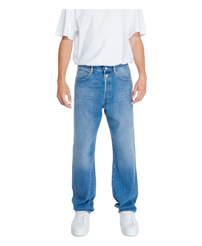 Хлопковые джинсы с карманами Replay, синий
Хлопковые джинсы с карманами Replay, синий