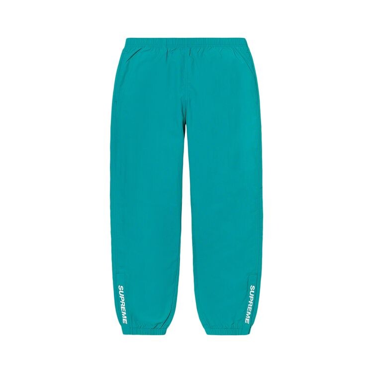 Брюки Supreme Warm Up Pant Bright Teal, бирюзовый 
Брюки Supreme Warm Up Pant Bright Teal, бирюзовый
