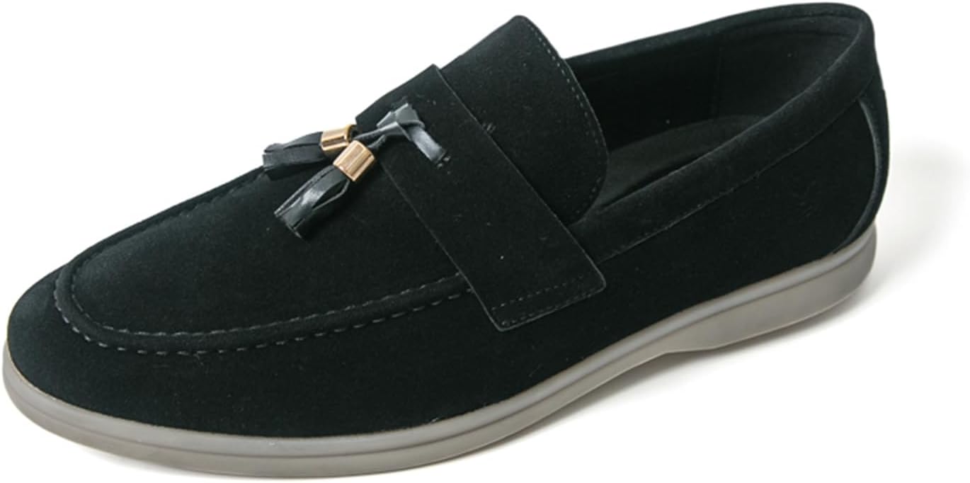 Мужские замшевые лоферы без шнурков с кисточками, легкие ретро-кэжуал, с пряжкой, твиxедо для выпускного вечера, свадьбы и офисной работы Qklmwes, черный
Мужские замшевые лоферы без шнурков с кисточками, легкие ретро-кэжуал, с пряжкой, твиxедо для выпускного вечера, свадьбы и офисной работы Qklmwes, черный