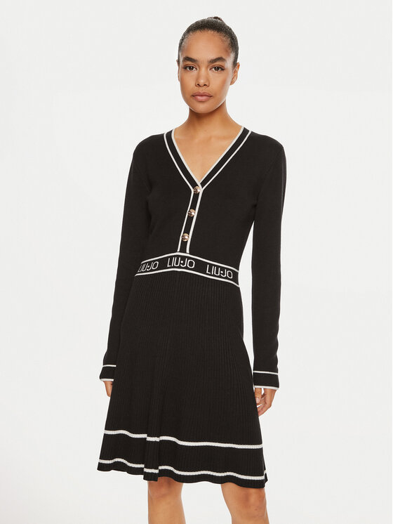 Вязаное платье regular fit TF4050 MS59L Liu Jo, черный
Вязаное платье regular fit TF4050 MS59L Liu Jo, черный