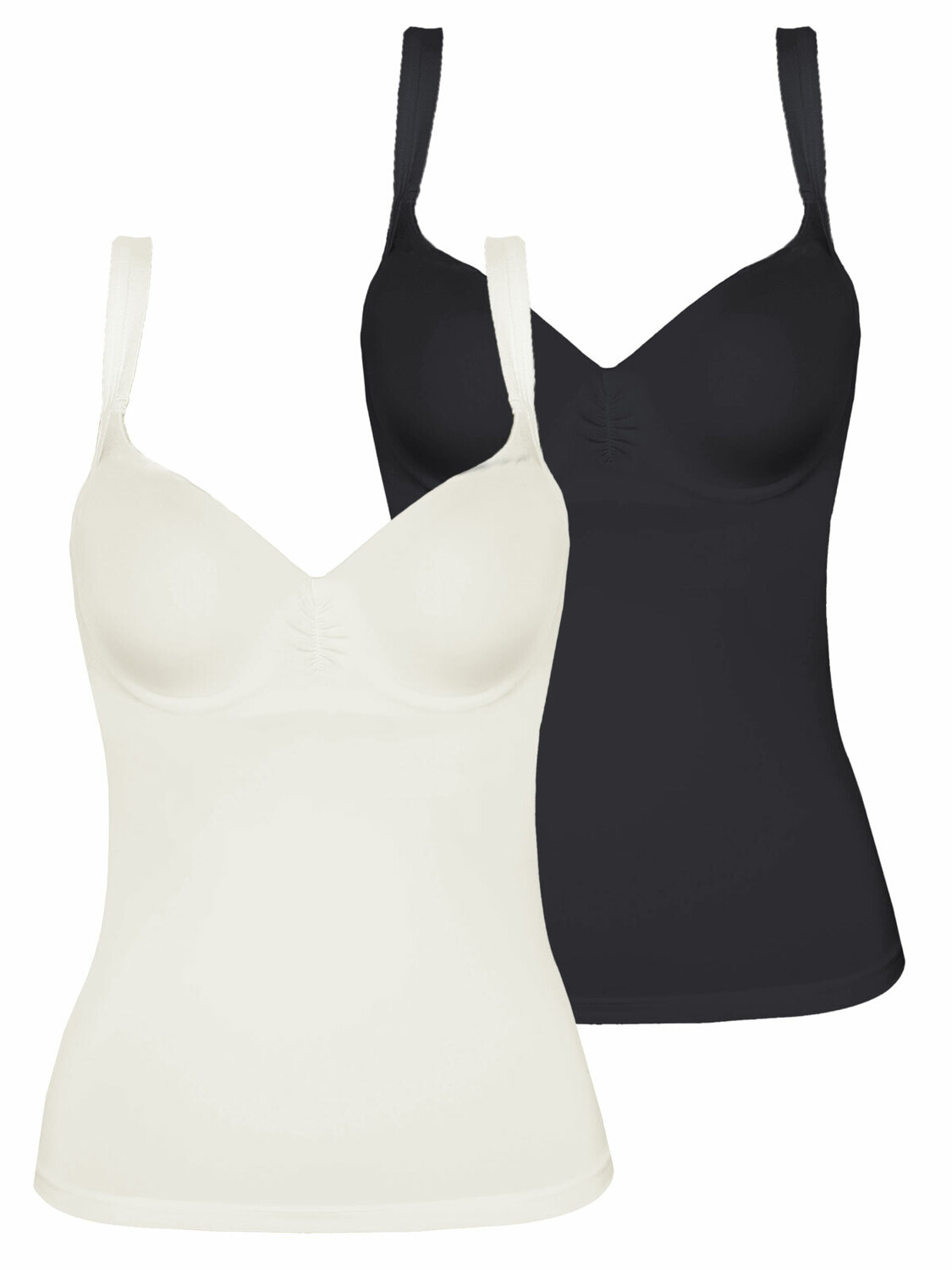 Майка Viania 2 шт, цвет cream schwarz
Майка Viania 2 шт, цвет cream schwarz