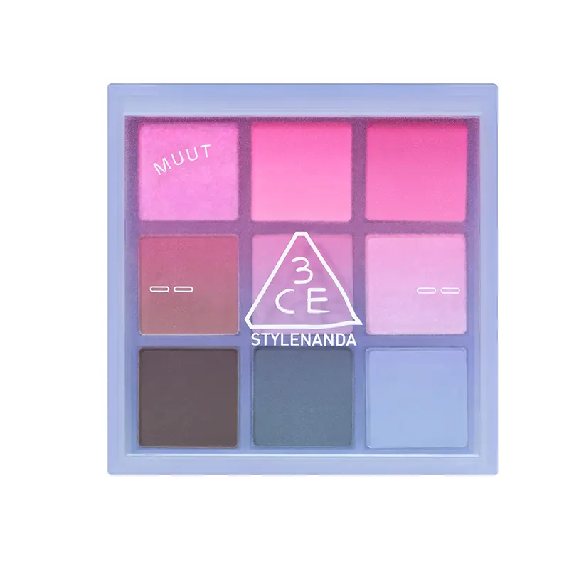 MUUT Collaboration Limited палетка теней для век Nine Square легко растушевывается, подчеркивает цвет глаз 3CE
MUUT Collaboration Limited палетка теней для век Nine Square легко растушевывается, подчеркивает цвет глаз 3CE