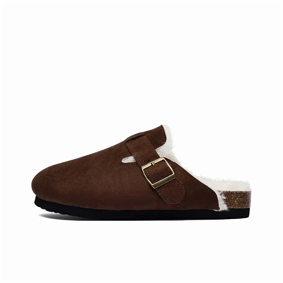 Сланцы с пряжкой и закрытым носком Unisex T628, коричневый (Thickened and Fleece-Lined Thermal)
Сланцы с пряжкой и закрытым носком Unisex T628, коричневый (Thickened and Fleece-Lined Thermal)