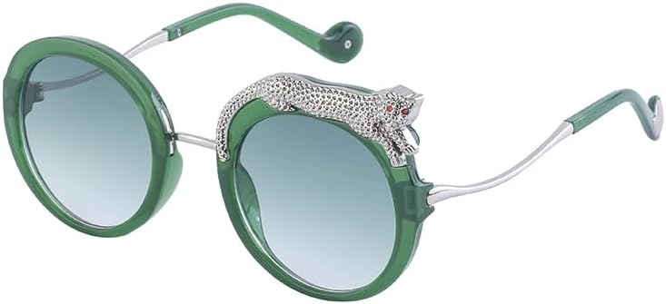 Ретро-рок солнцезащитные очки для женщин, круглая оправа, панк-стиль, леопардовый принт, защита от УФ-излучения UV400, винтажный европейский и американский модный аксессуар - 4 GDKPJDT, 4
Ретро-рок солнцезащитные очки для женщин, круглая оправа, панк-стиль, леопардовый принт, защита от УФ-излучения UV400, винтажный европейский и американский модный аксессуар - 4 GDKPJDT, 4